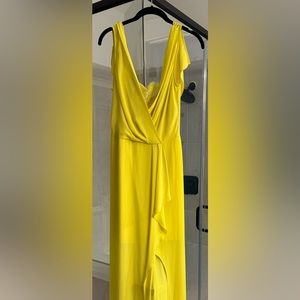 BCBG MAXAZRIA "KOKO" BRIGHT YELLOW